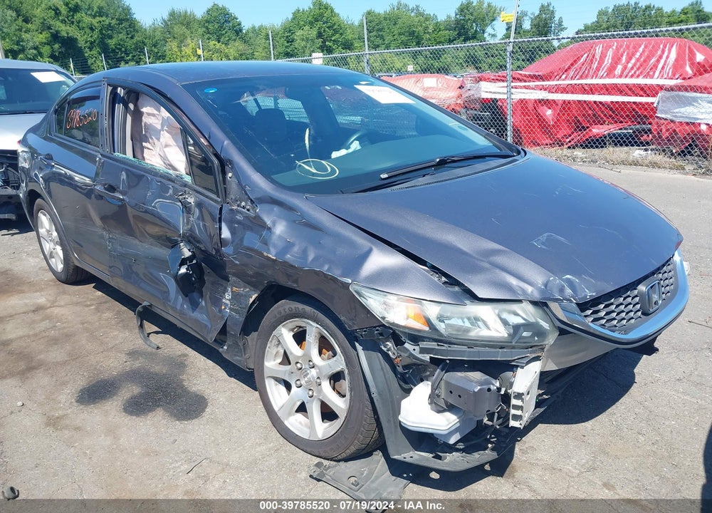 2015 HONDA CIVIC LX VIN: 19XFB2F55FE233164