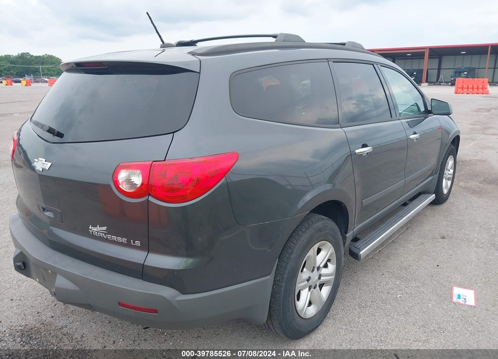 2012 CHEVROLET TRAVERSE LS VIN: 1GNKREED0CJ409242