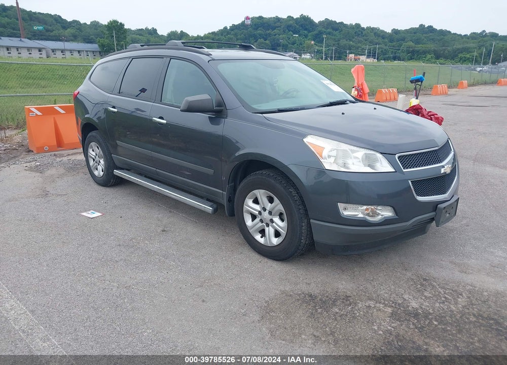 2012 CHEVROLET TRAVERSE LS VIN: 1GNKREED0CJ409242
