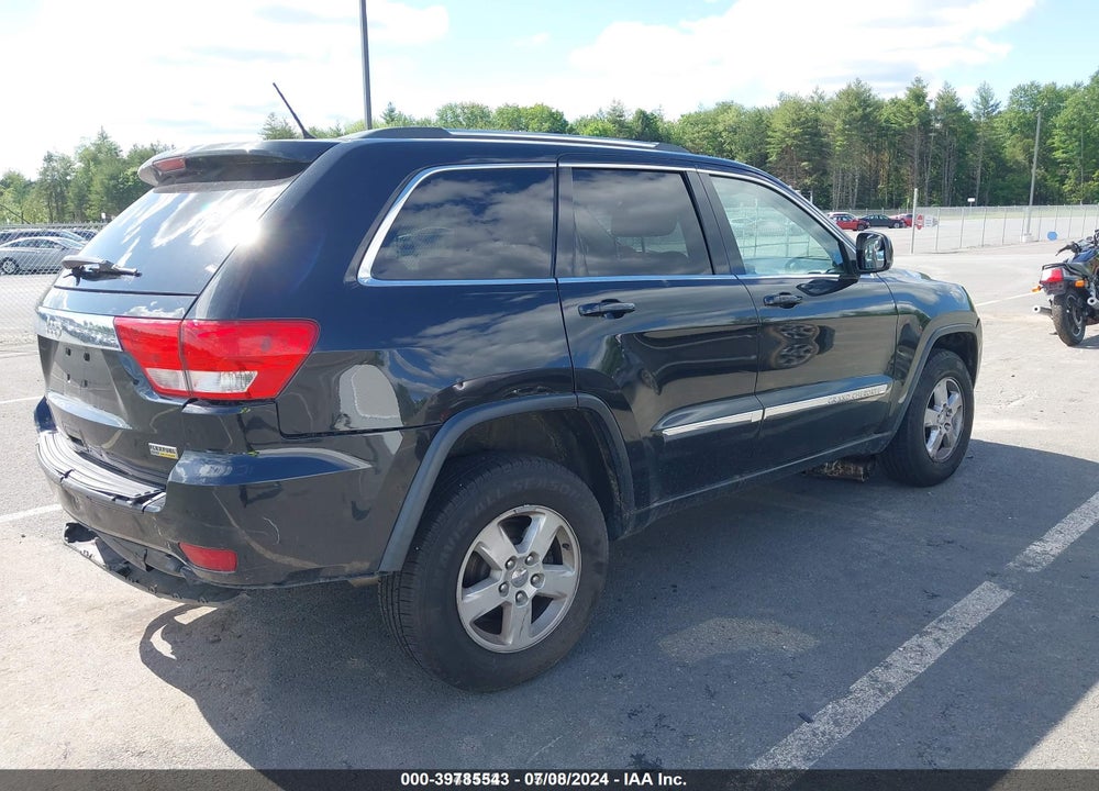 2012 JEEP GRAND CHEROKEE LAREDO VIN: 1C4RJFAG7CC266055