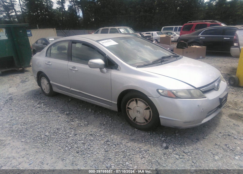 2008 HONDA CIVIC HYBRID VIN: JHMFA36258S017439