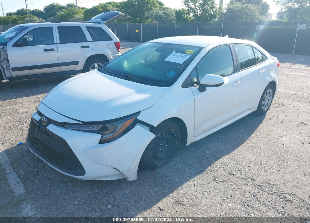 2020 TOYOTA COROLLA LE VIN: 5YFEPRAE9LP089061