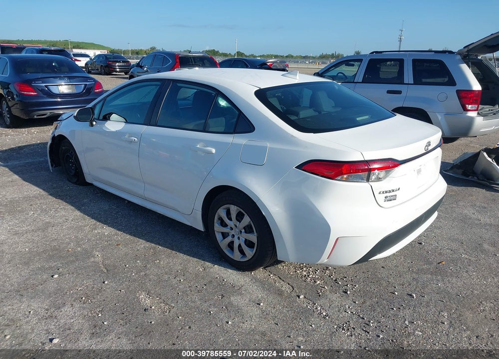 2020 TOYOTA COROLLA LE VIN: 5YFEPRAE9LP089061