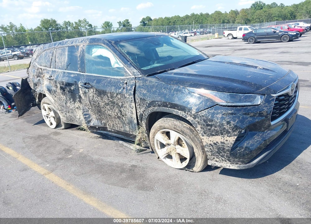 2021 TOYOTA HIGHLANDER LE VIN: 5TDBZRBH0MS133527
