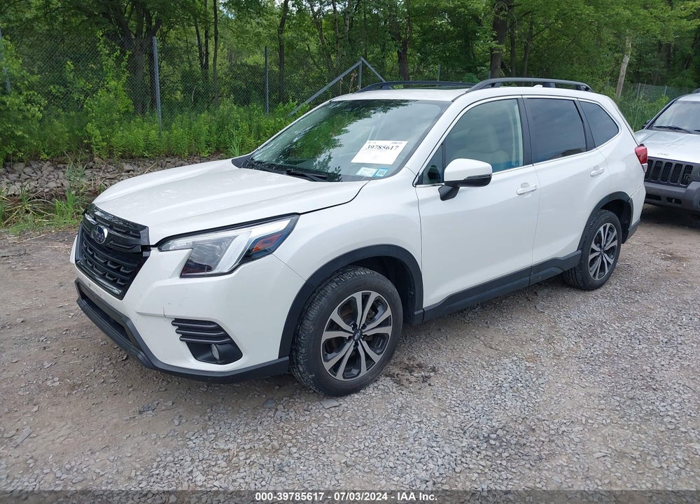 2022 SUBARU FORESTER LIMITED VIN: JF2SKAPC3NH421066