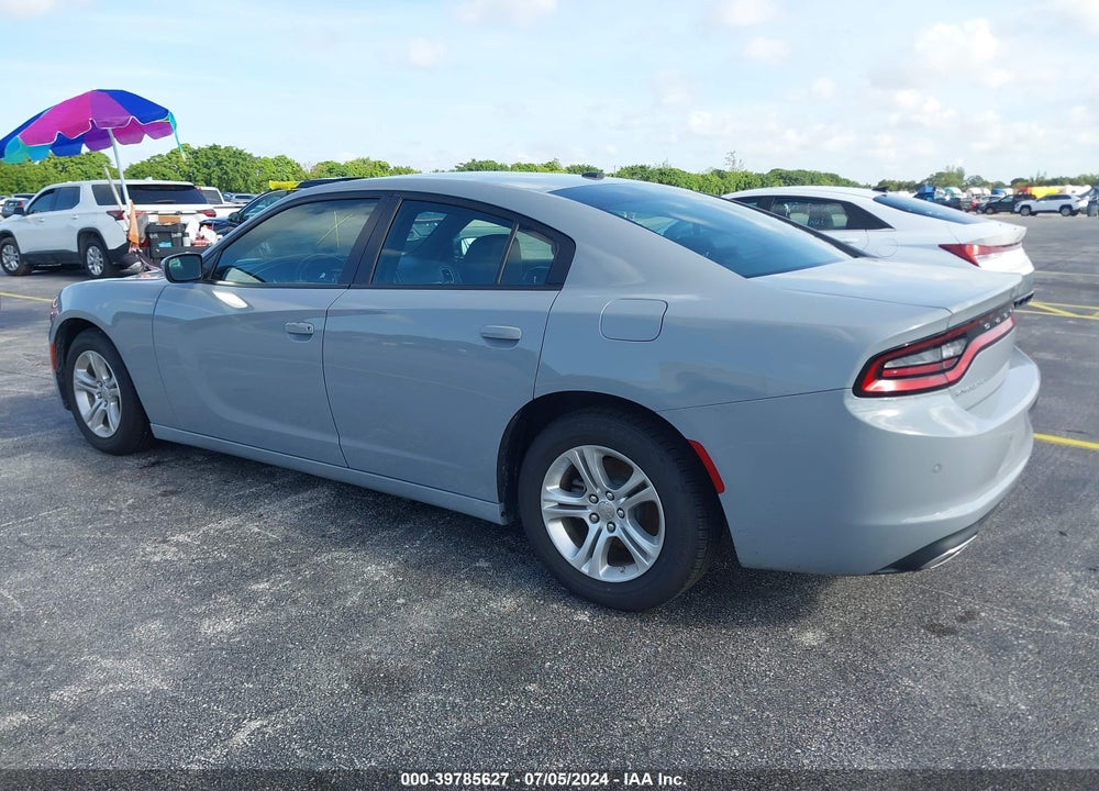 2022 DODGE CHARGER SXT RWD VIN: 2C3CDXBG4NH182765