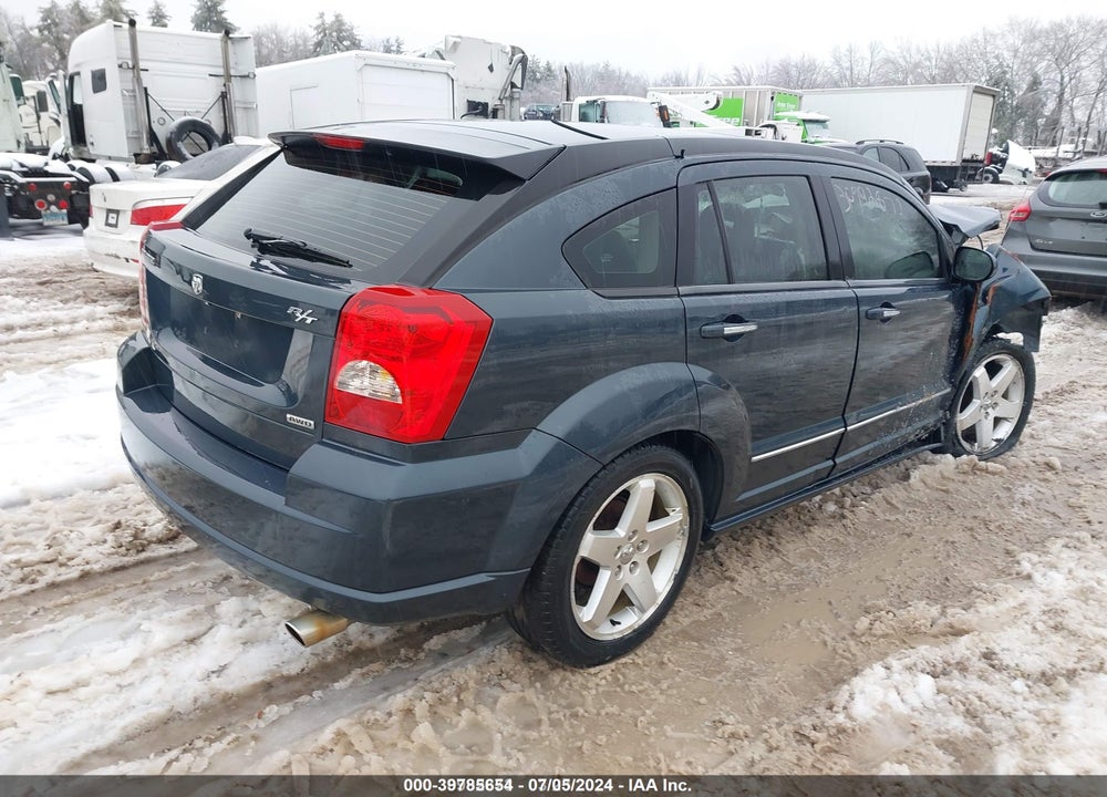 2007 DODGE CALIBER R/T VIN: 1B3HE78K37D594011