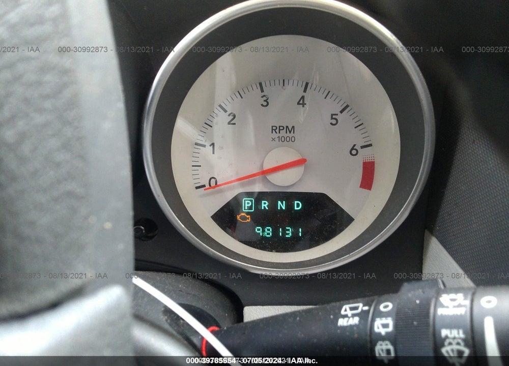 2007 DODGE CALIBER R/T VIN: 1B3HE78K37D594011