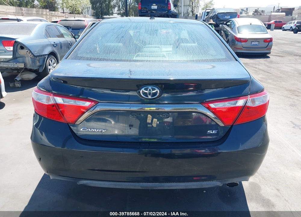 2016 TOYOTA CAMRY SE VIN: 4T1BF1FK9GU525269