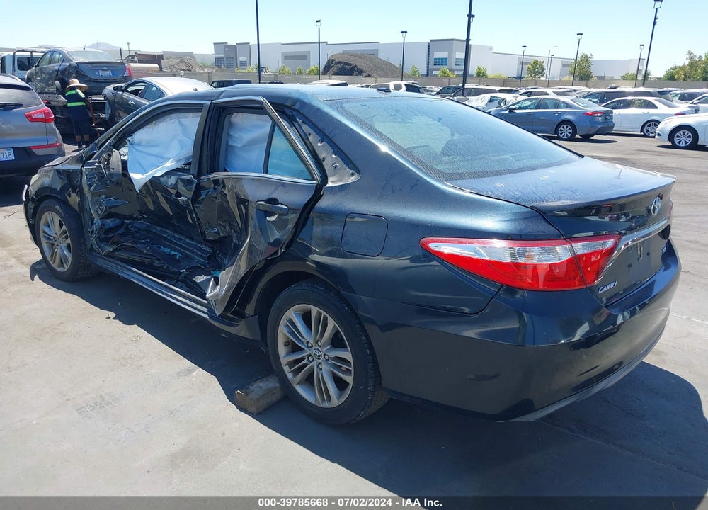2016 TOYOTA CAMRY SE VIN: 4T1BF1FK9GU525269