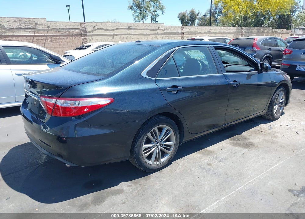 2016 TOYOTA CAMRY SE VIN: 4T1BF1FK9GU525269
