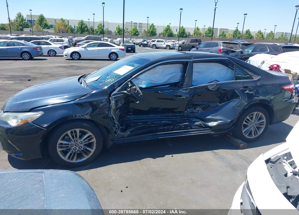 2016 TOYOTA CAMRY SE VIN: 4T1BF1FK9GU525269