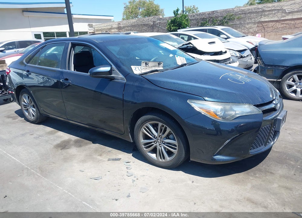 2016 TOYOTA CAMRY SE VIN: 4T1BF1FK9GU525269