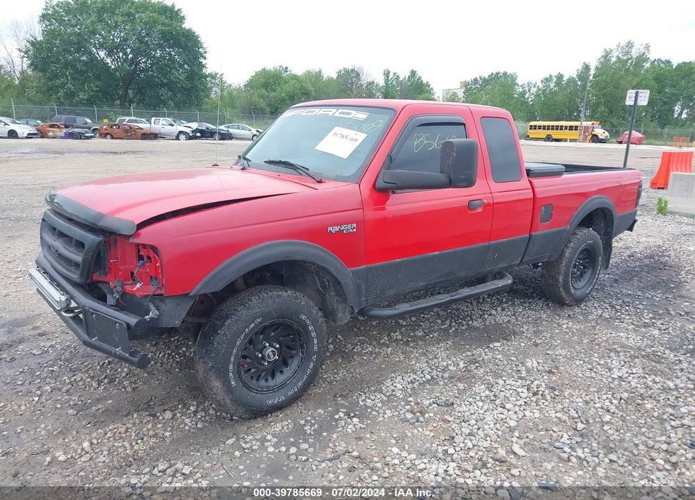 2000 FORD RANGER XLT VIN: 1FTZR15XXYPA21823