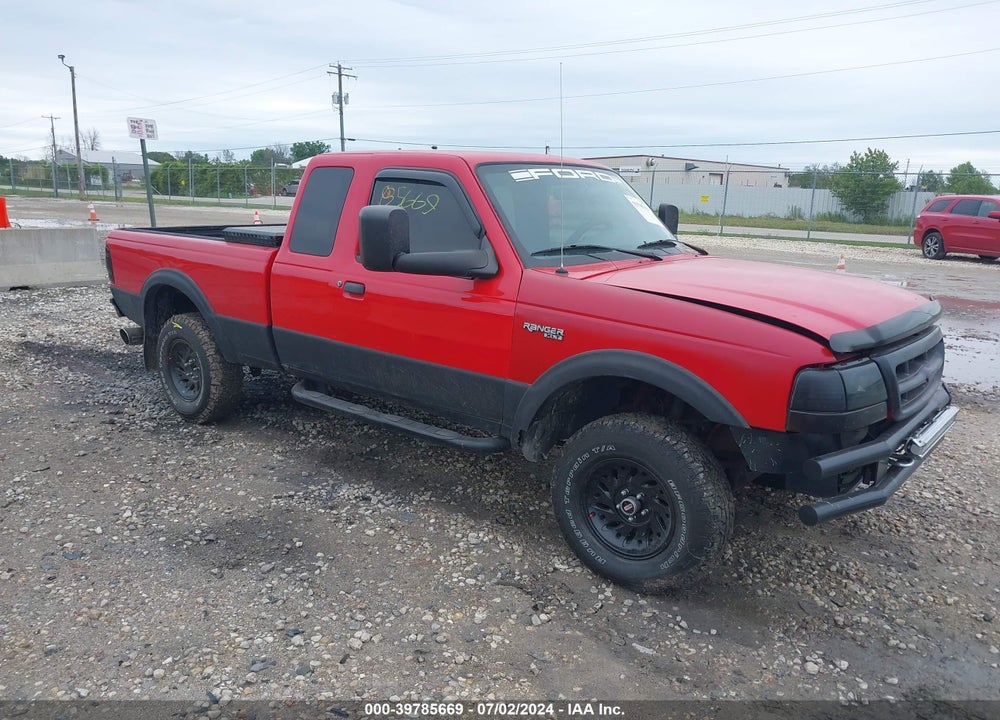 2000 FORD RANGER XLT VIN: 1FTZR15XXYPA21823