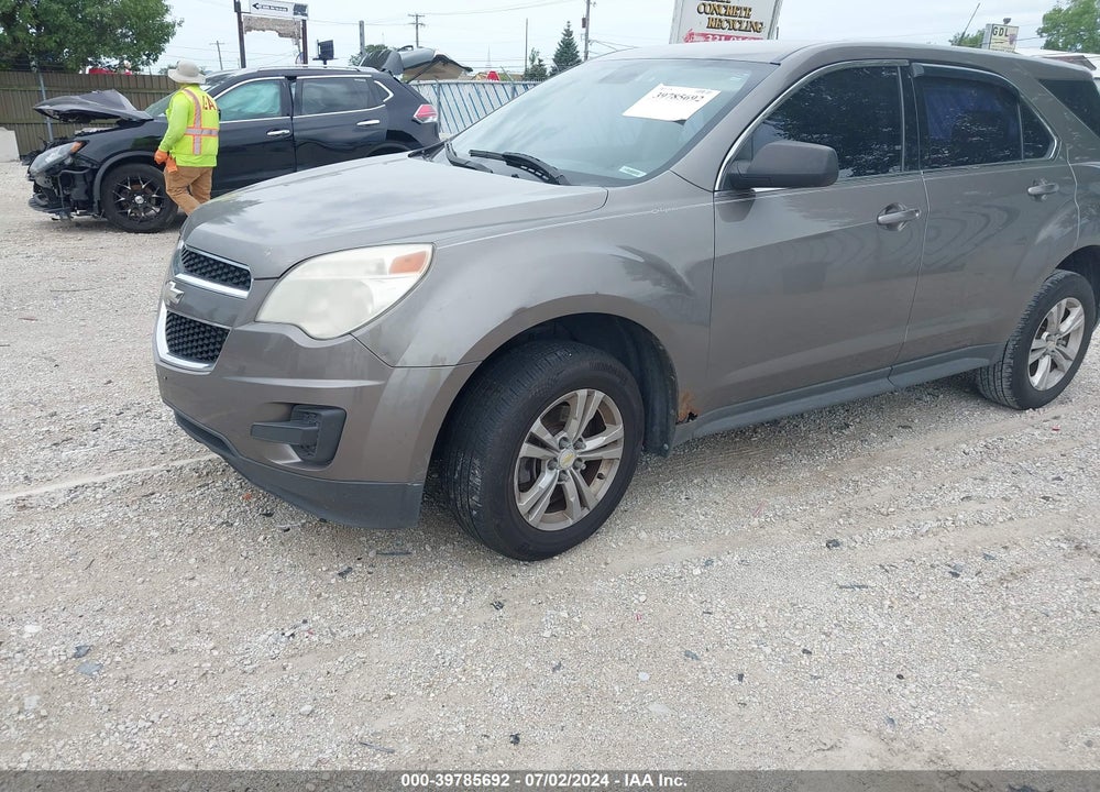 2010 CHEVROLET EQUINOX LS VIN: 2CNALBEW2A6329761