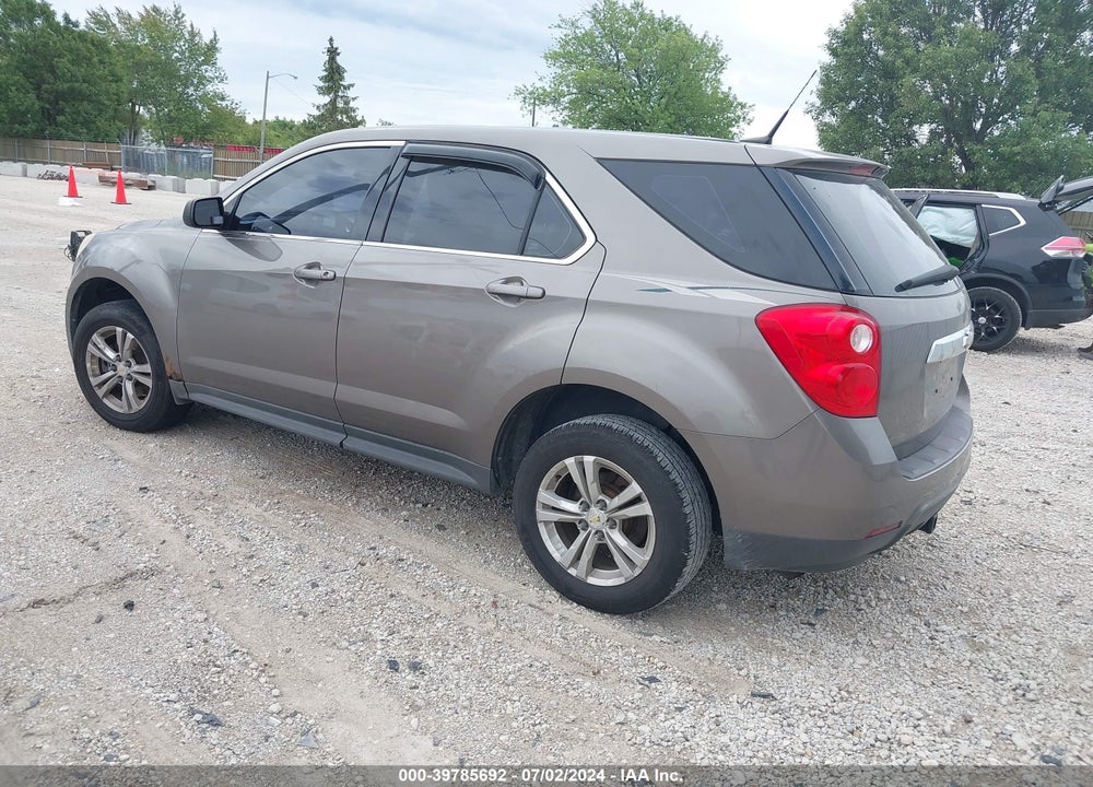 2010 CHEVROLET EQUINOX LS VIN: 2CNALBEW2A6329761