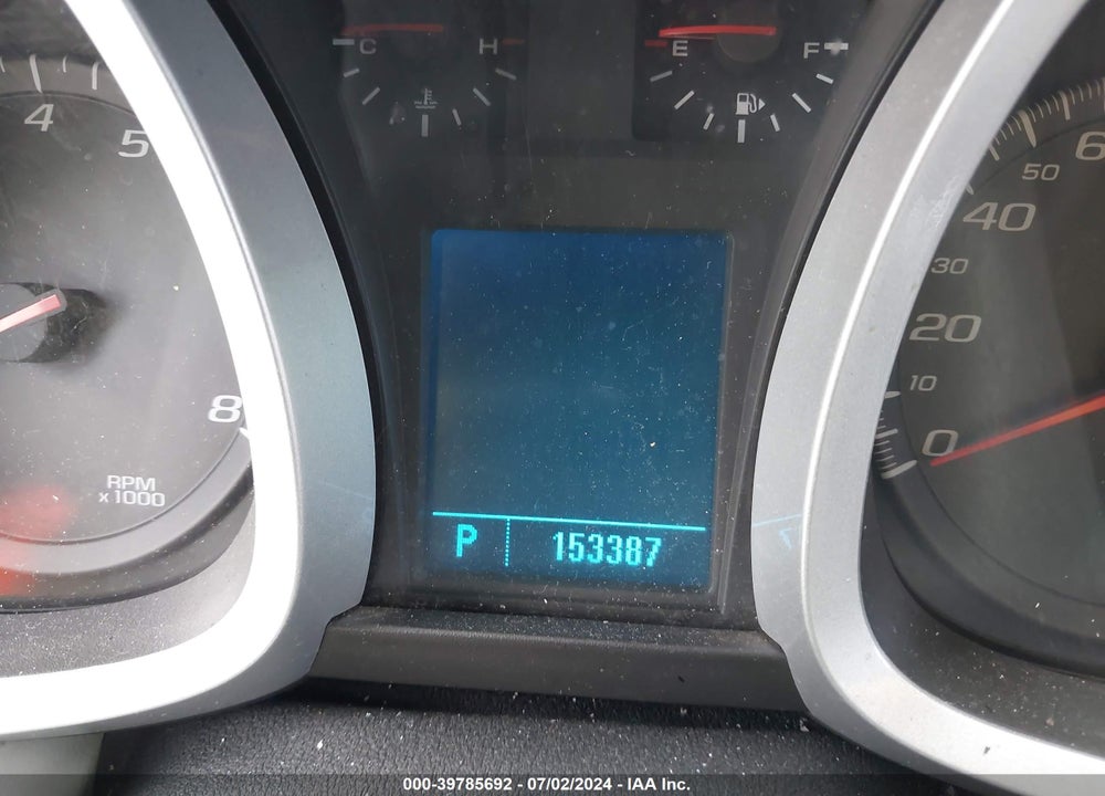 2010 CHEVROLET EQUINOX LS VIN: 2CNALBEW2A6329761