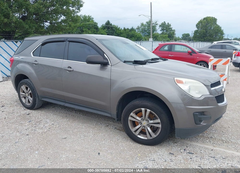 2010 CHEVROLET EQUINOX LS VIN: 2CNALBEW2A6329761