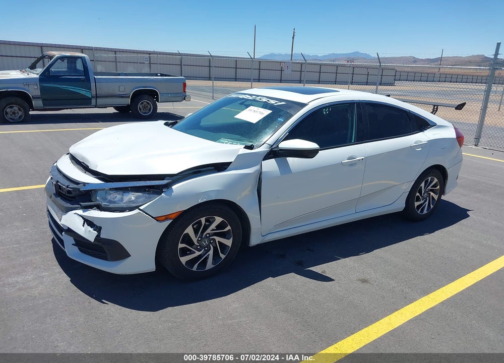 2016 HONDA CIVIC EX VIN: 19XFC2F72GE226107