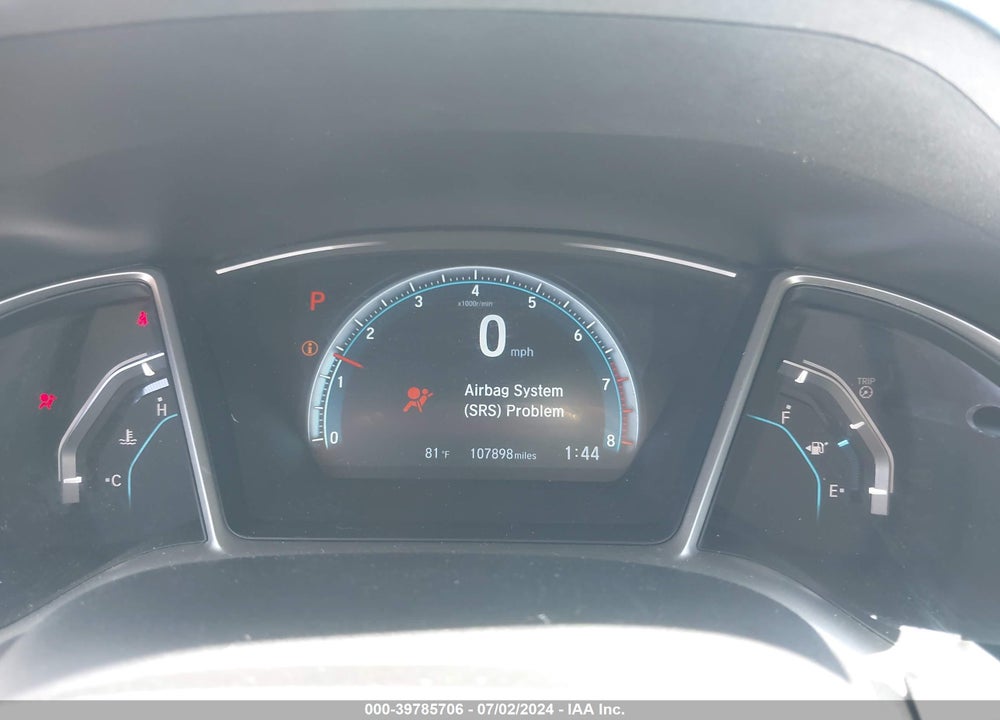 2016 HONDA CIVIC EX VIN: 19XFC2F72GE226107