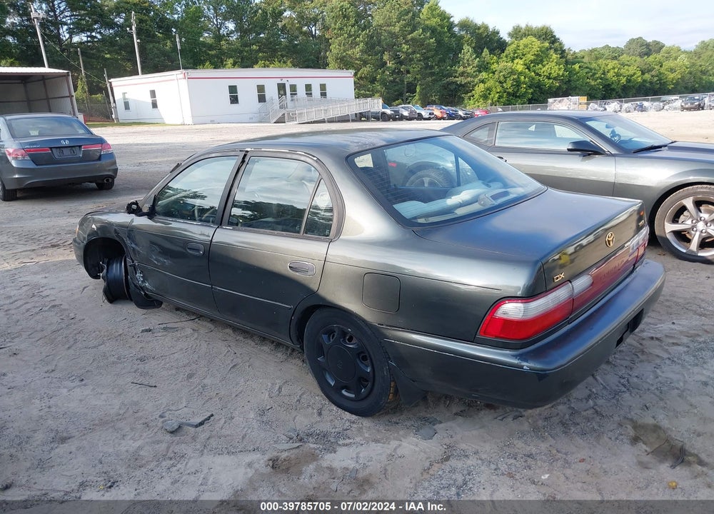 1996 TOYOTA COROLLA DX VIN: 2T1BB02EXTC167570