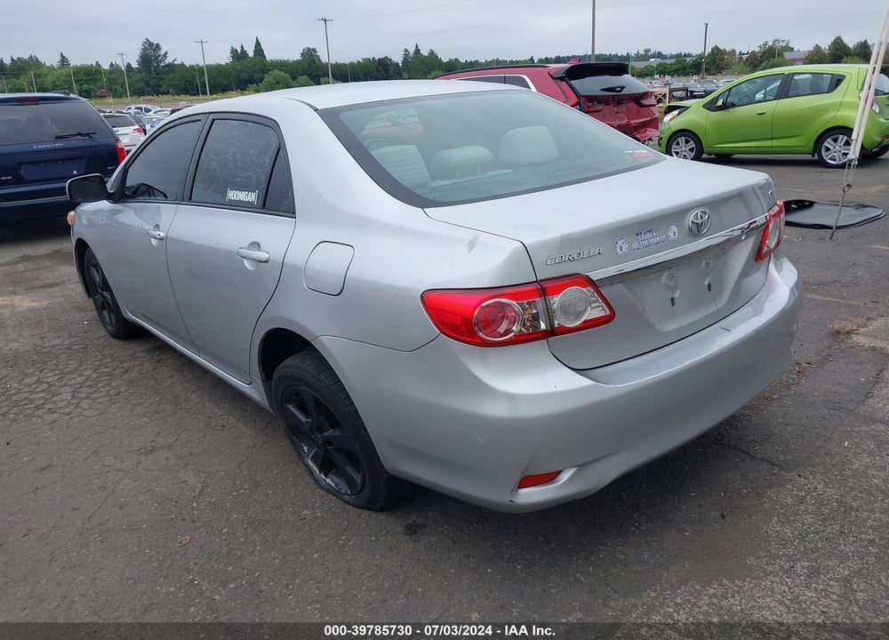 2011 TOYOTA COROLLA LE VIN: JTDBU4EE3BJ095076