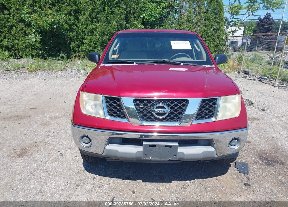 2006 NISSAN FRONTIER VIN: 1N6AD07W06C461948