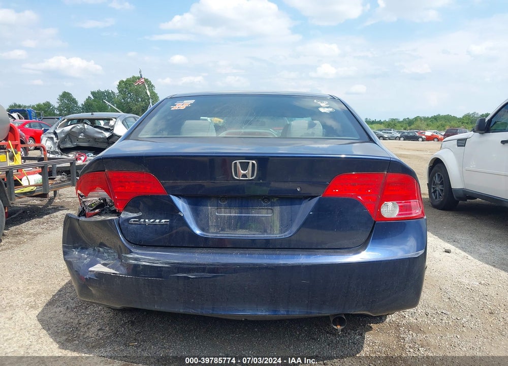 2007 HONDA CIVIC LX VIN: 1HGFA16557L139440