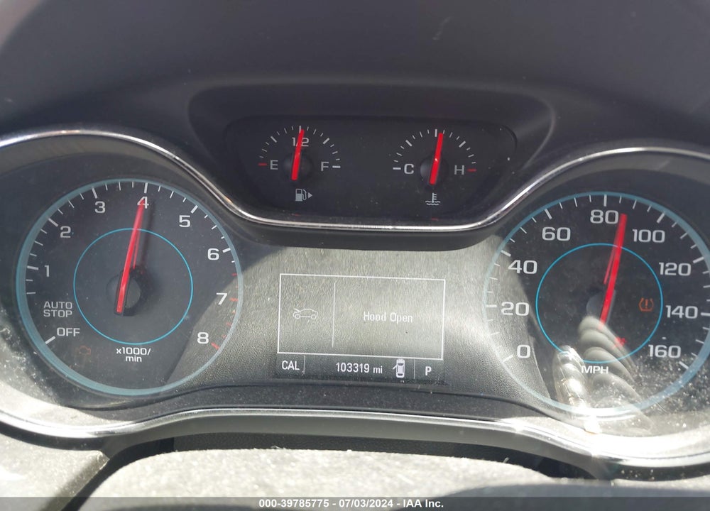 2017 CHEVROLET CRUZE LS AUTO VIN: 1G1BC5SM8H7262292