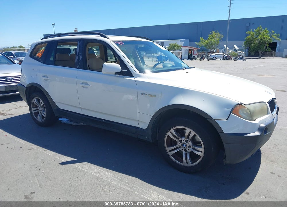 2004 BMW X3 3.0I VIN: WBXPA93414WC34879