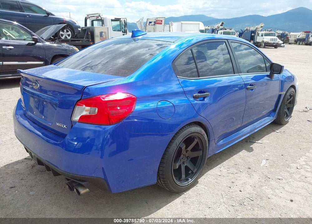 2018 SUBARU WRX PREMIUM VIN: JF1VA1C61J8806026