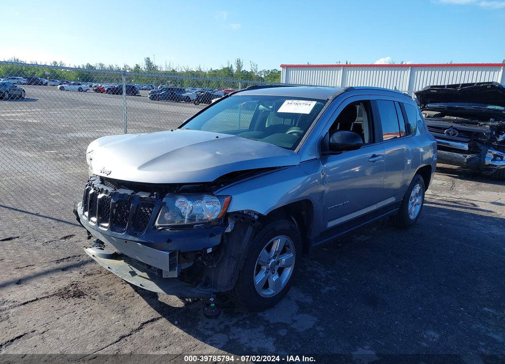 2015 JEEP COMPASS SPORT VIN: 1C4NJCBA0FD190586