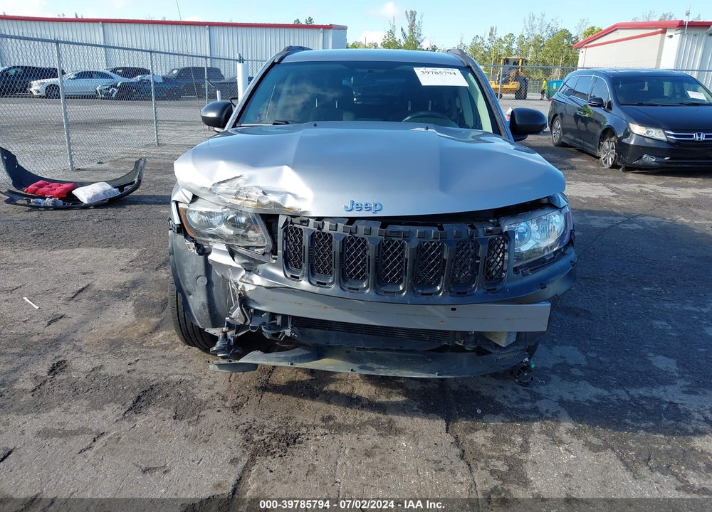 2015 JEEP COMPASS SPORT VIN: 1C4NJCBA0FD190586