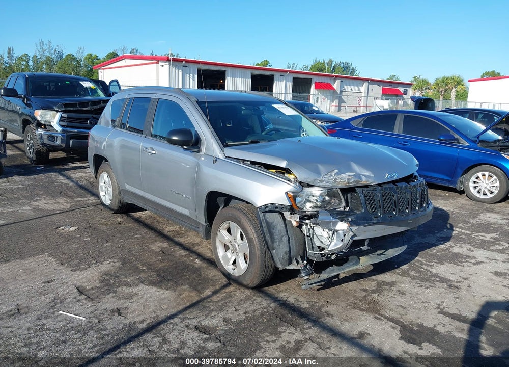 2015 JEEP COMPASS SPORT VIN: 1C4NJCBA0FD190586