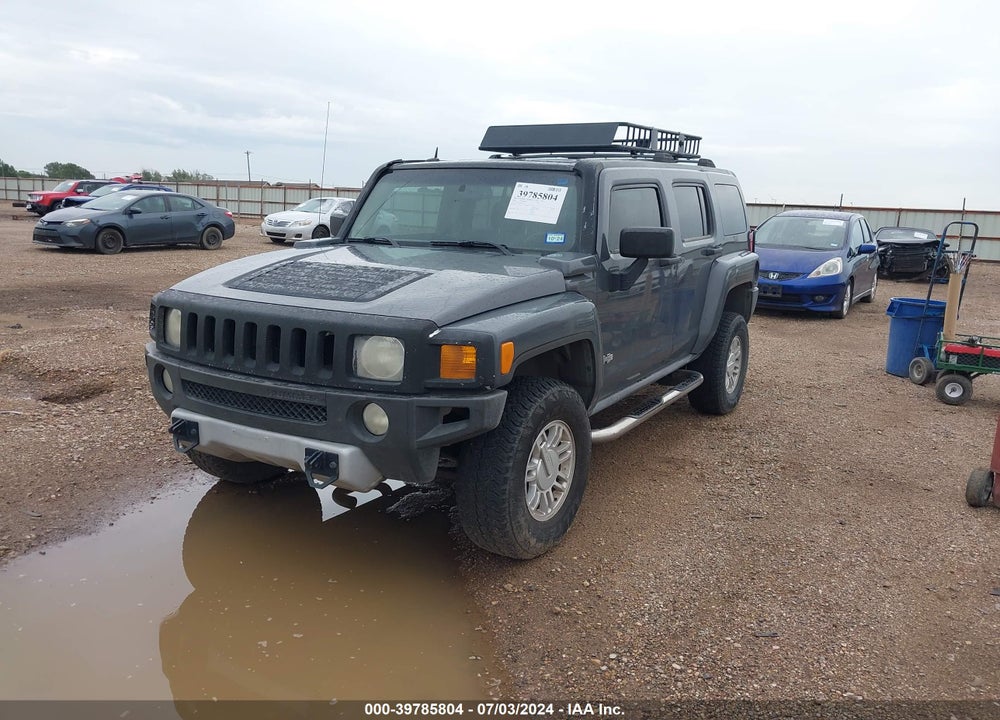 2008 HUMMER H3 SUV VIN: 5GTEN13E888163957