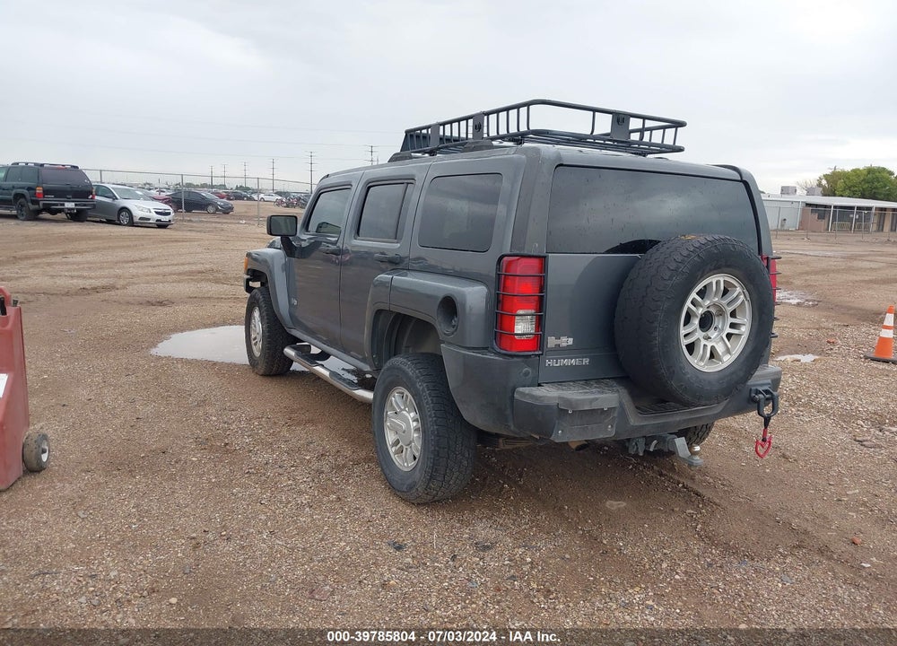 2008 HUMMER H3 SUV VIN: 5GTEN13E888163957