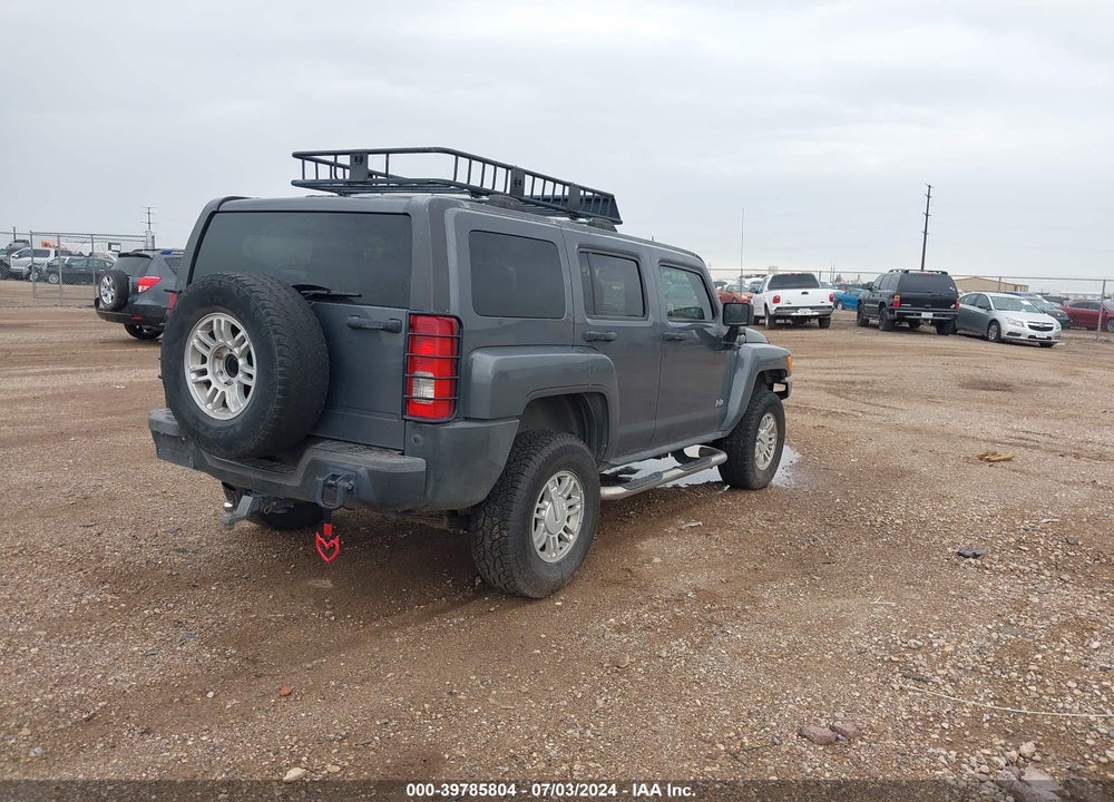 2008 HUMMER H3 SUV VIN: 5GTEN13E888163957