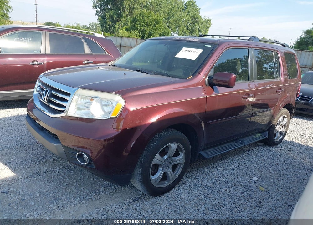 2013 HONDA PILOT EX-L VIN: 5FNYF3H58DB028056