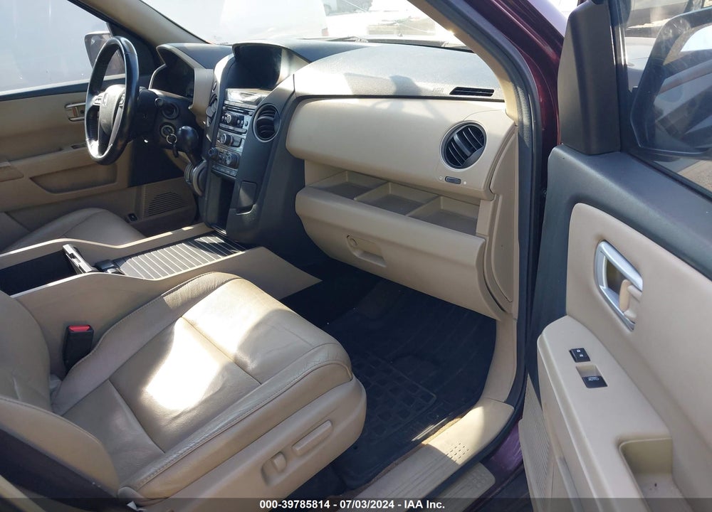 2013 HONDA PILOT EX-L VIN: 5FNYF3H58DB028056