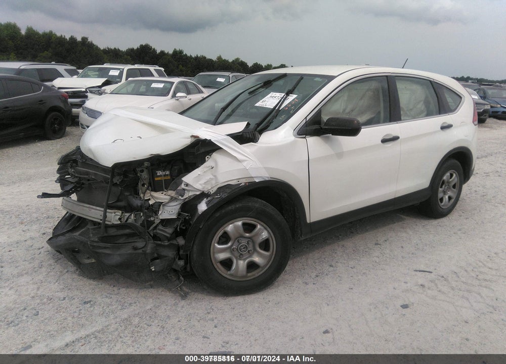 2013 HONDA CR-V LX VIN: 5J6RM4H39DL060407