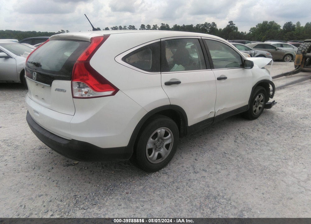 2013 HONDA CR-V LX VIN: 5J6RM4H39DL060407