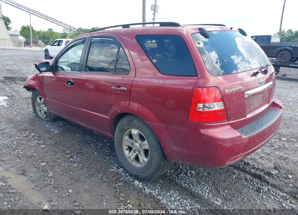 2008 KIA SORENTO VIN: KNDJD735685807940