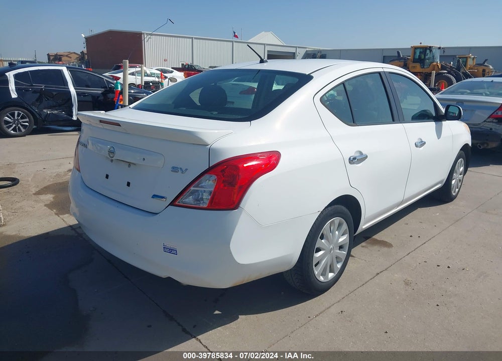 2013 NISSAN VERSA VIN: 3N1CN7AP6DL877087