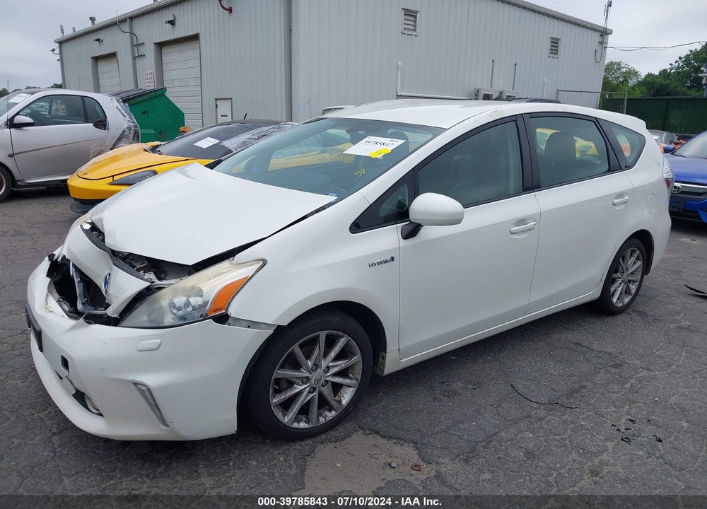 2012 TOYOTA PRIUS V FIVE VIN: JTDZN3EU1C3052701