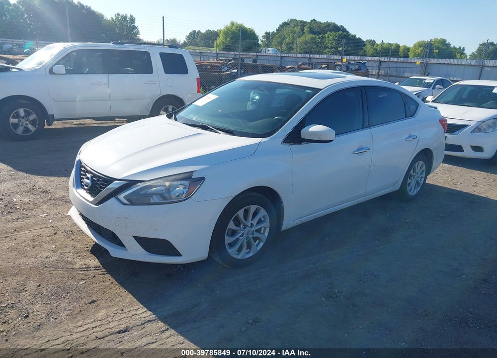 2018 NISSAN SENTRA SV VIN: 3N1AB7AP7JY324379