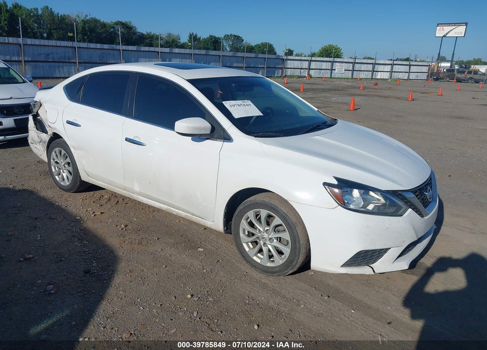 2018 NISSAN SENTRA SV VIN: 3N1AB7AP7JY324379