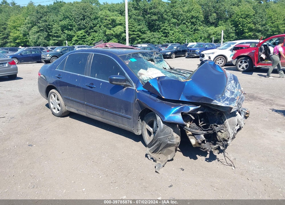 2003 HONDA ACCORD 2.4 EX VIN: 1HGCM56663A081144
