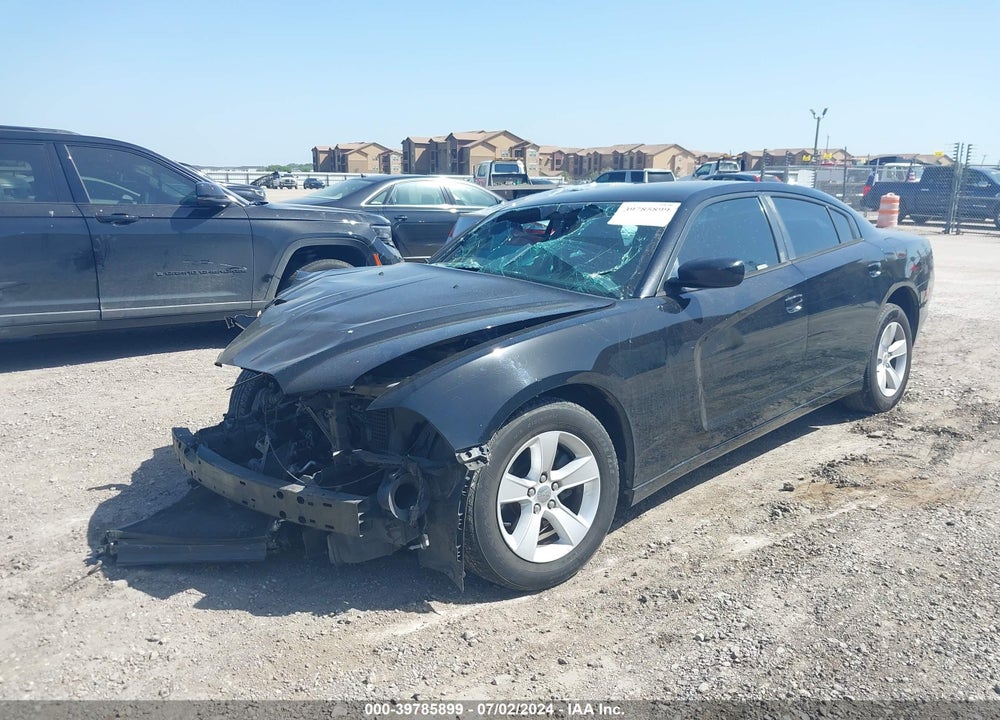 2014 DODGE CHARGER SE VIN: 2C3CDXBG6EH187899