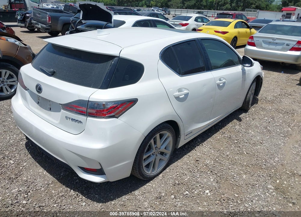 2017 LEXUS CT 200H VIN: JTHKD5BH2H2294111